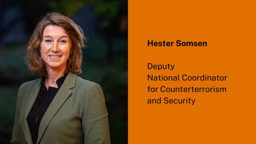 Hester Somsen Deputy National Coordinator Counterterrorism and Security