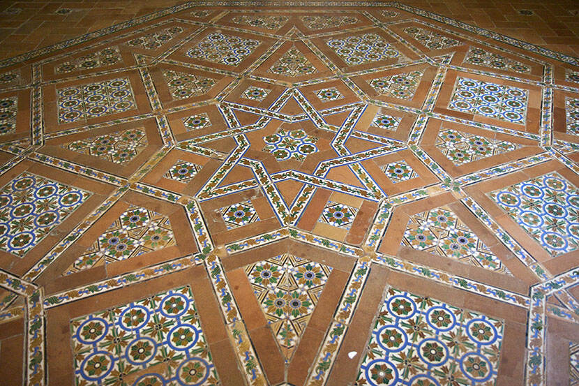 Mozaik floor